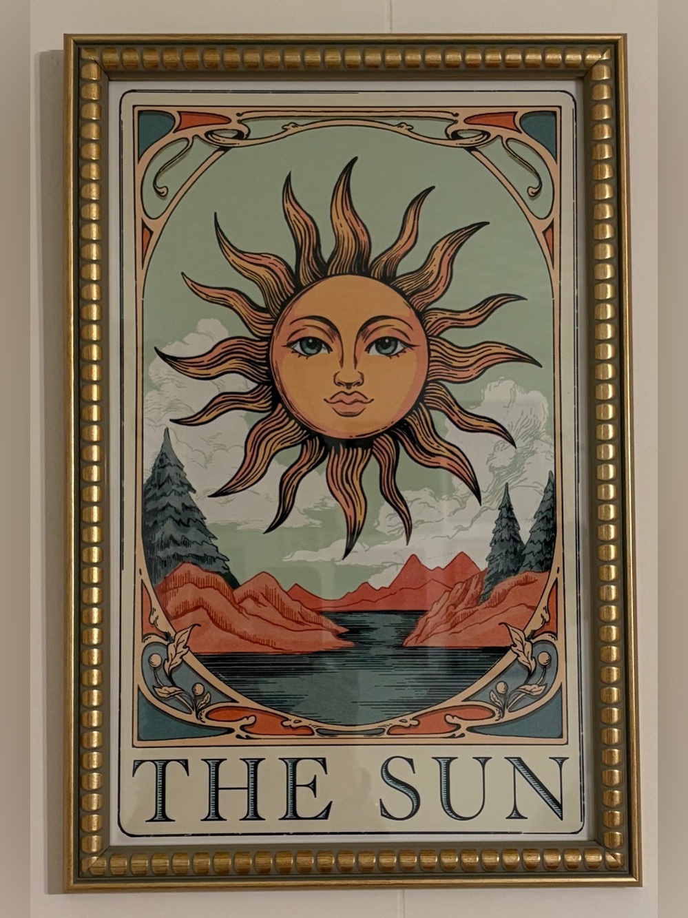 The Sun Tarot Card Art Print